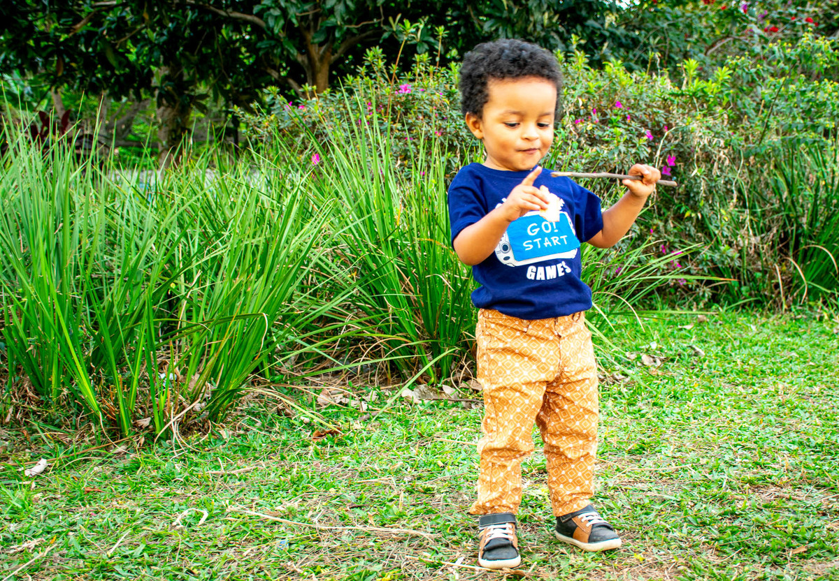 Ensaio Infantil no parque