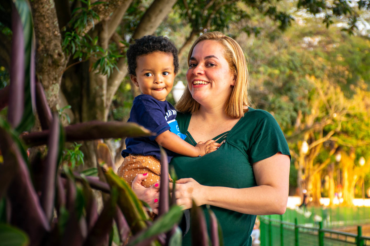 Ensaio Infantil no parque