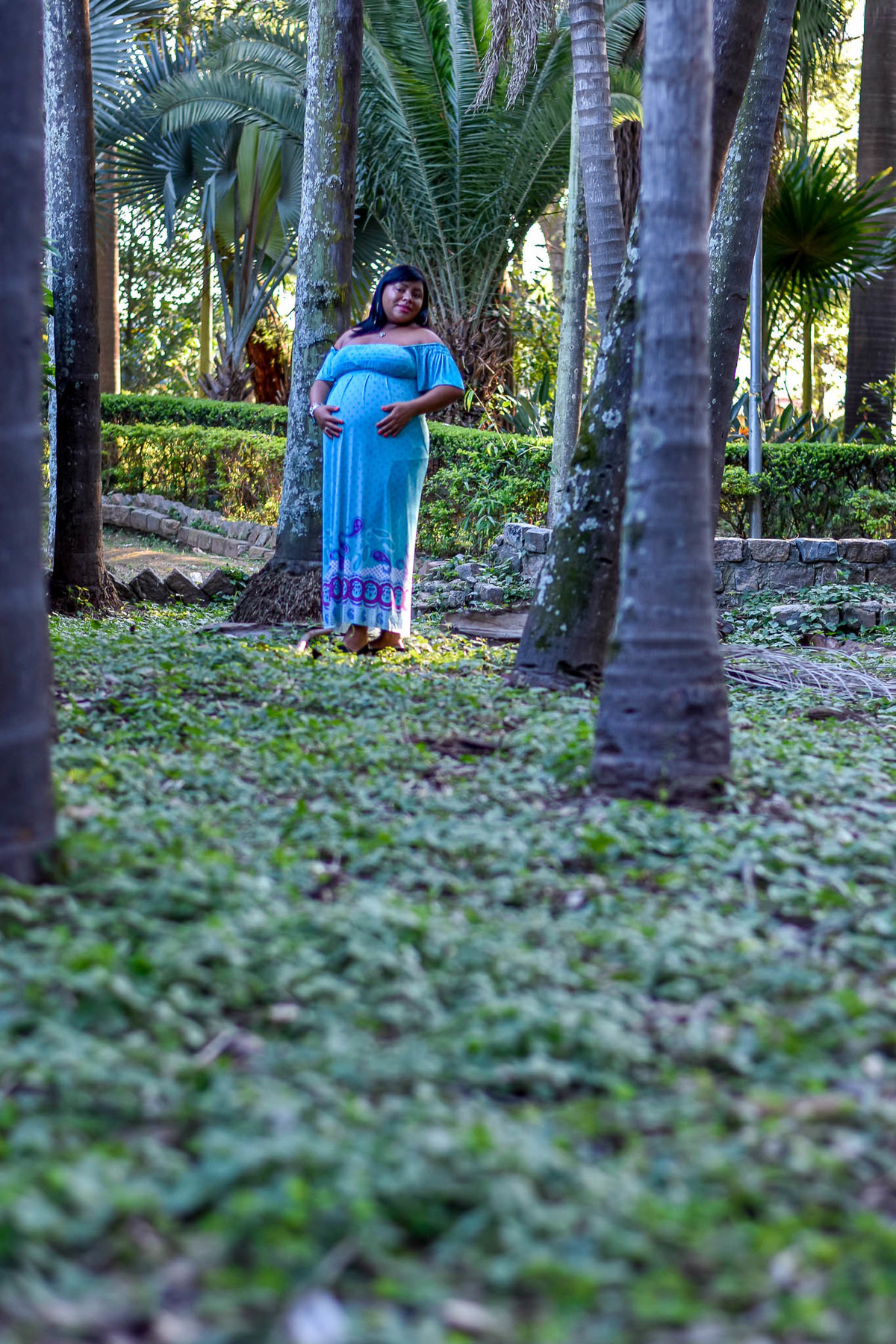 Ensaio Gestante no parque