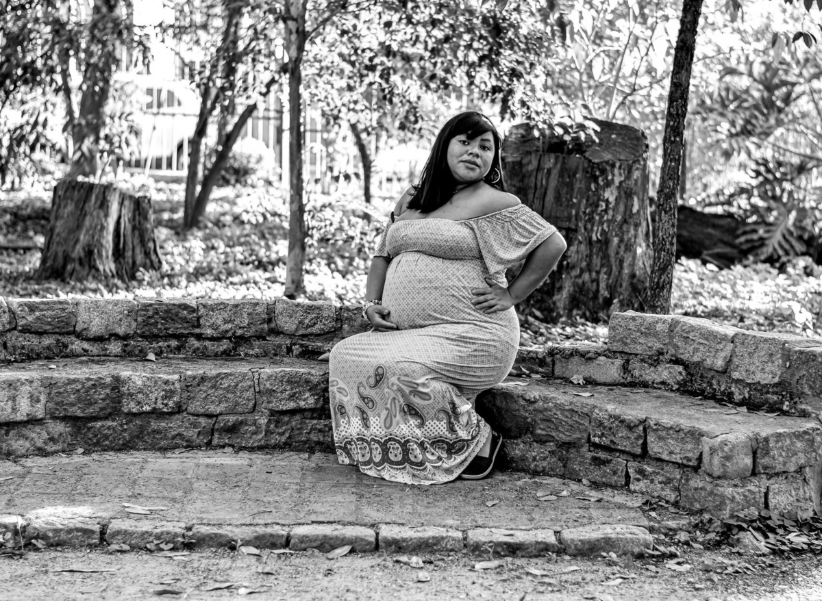 Ensaio Gestante no parque
