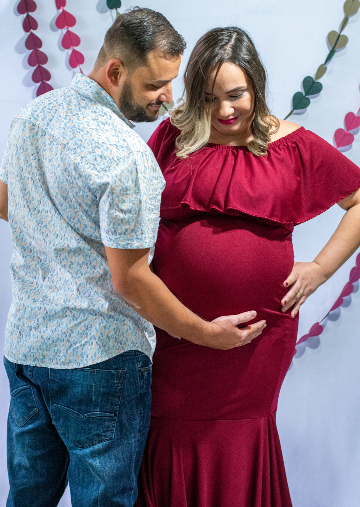 Ensaio gestante com marido