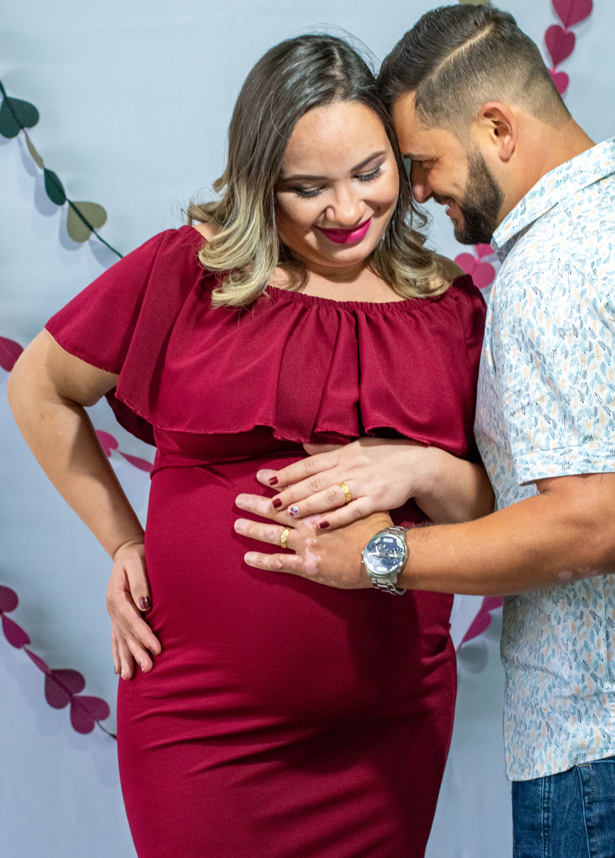 Ensaio gestante com marido