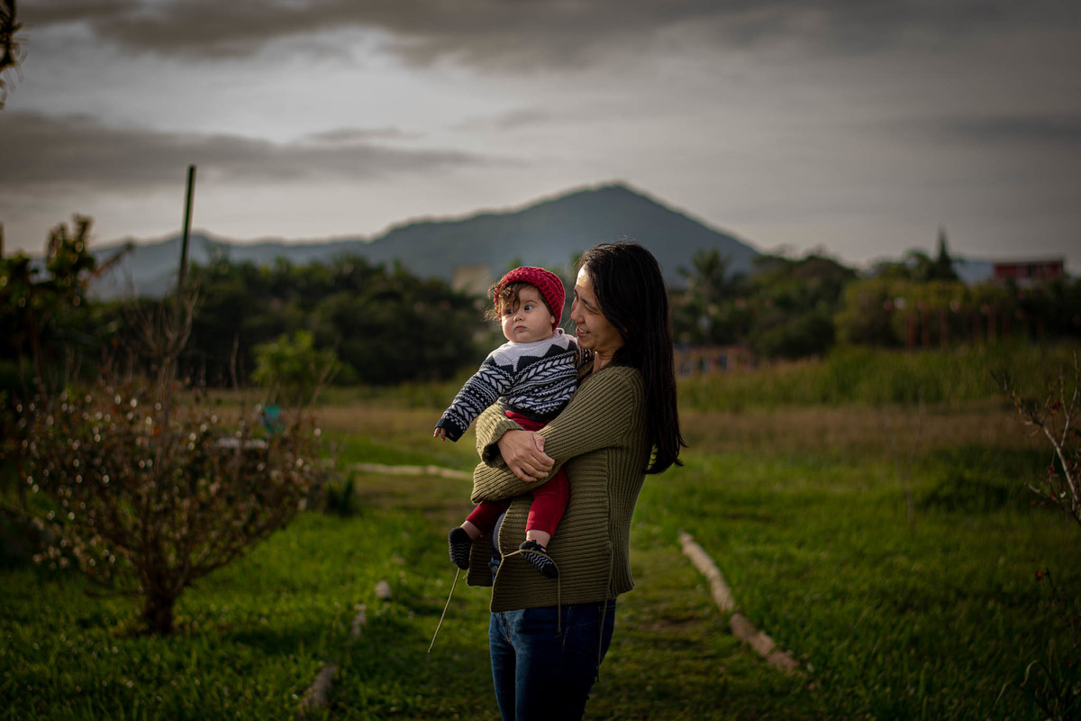 Ensaio infantil na Lagoa da Chica - Campeche - SC