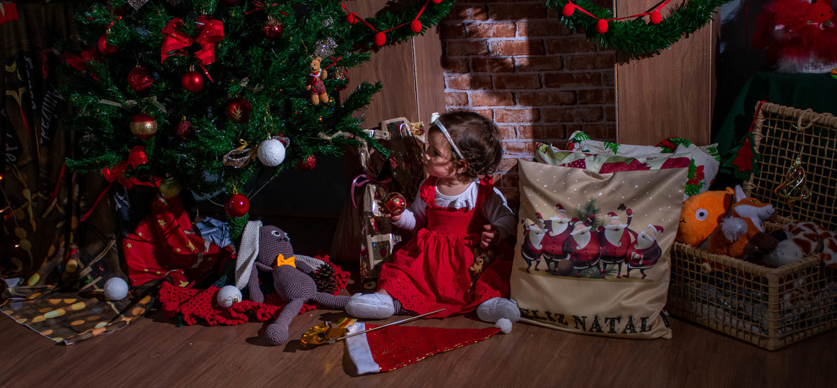 Ensaio de Natal no Rio Vermelho - SC