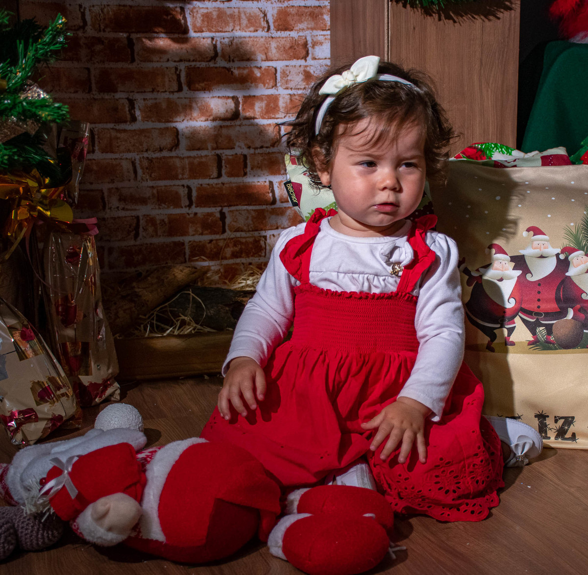 Ensaio de Natal no Rio Vermelho - SC
