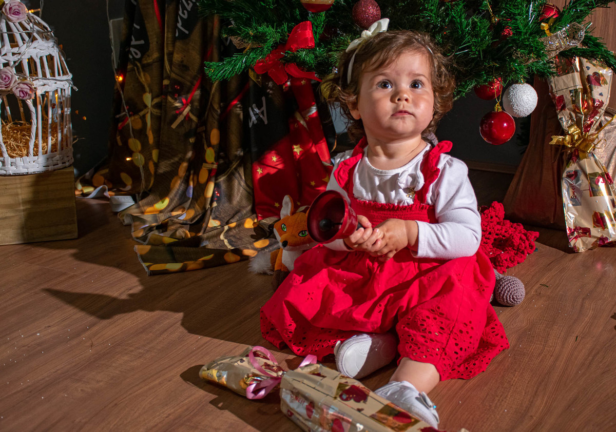 Ensaio de Natal no Rio Vermelho - SC