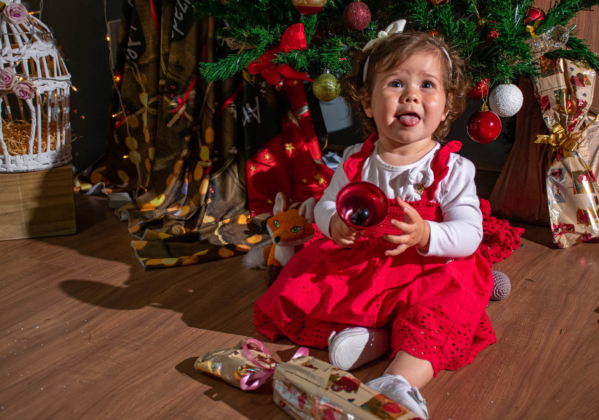 Ensaio de Natal no Rio Vermelho - SC