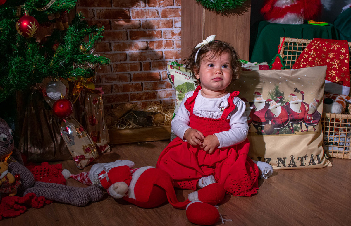 Ensaio de Natal no Rio Vermelho - SC