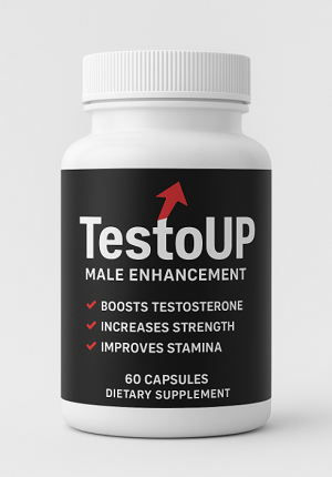 Logotipo de TestoUP Male Enhancement