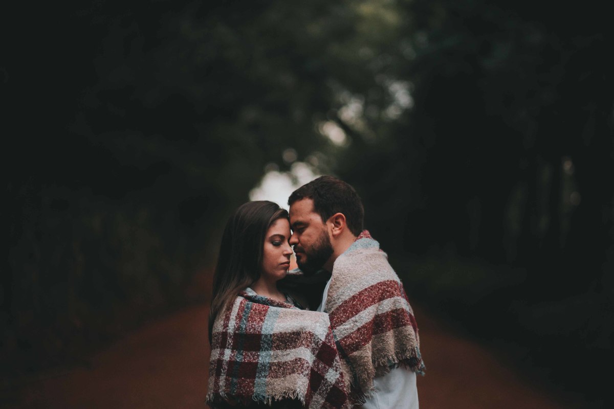 Ensaio fotografico romantico