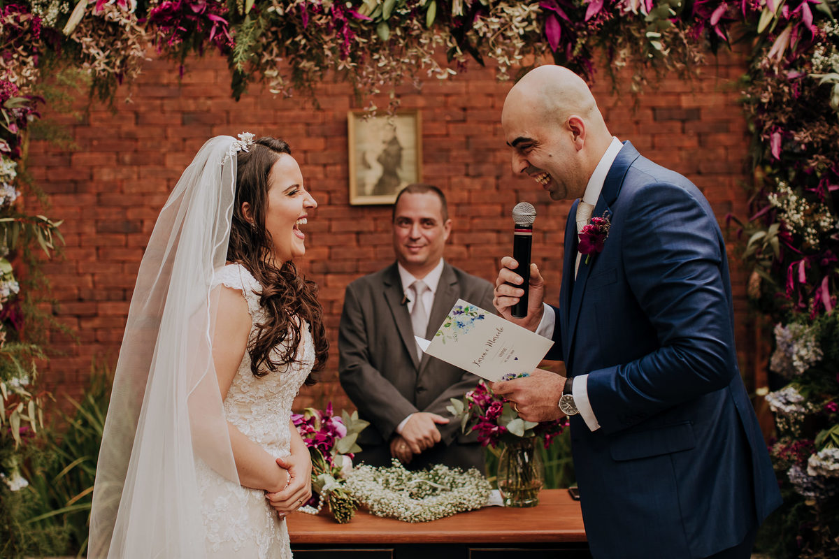 votos dos noivos na cerimonia