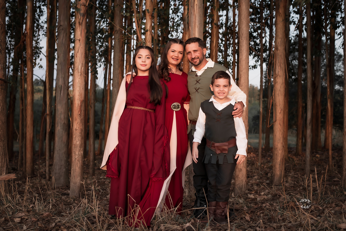 Imagem capa - Ensaio Medieval Família interior de Sp por Rodrigo Rocha Fotografia Artística 
