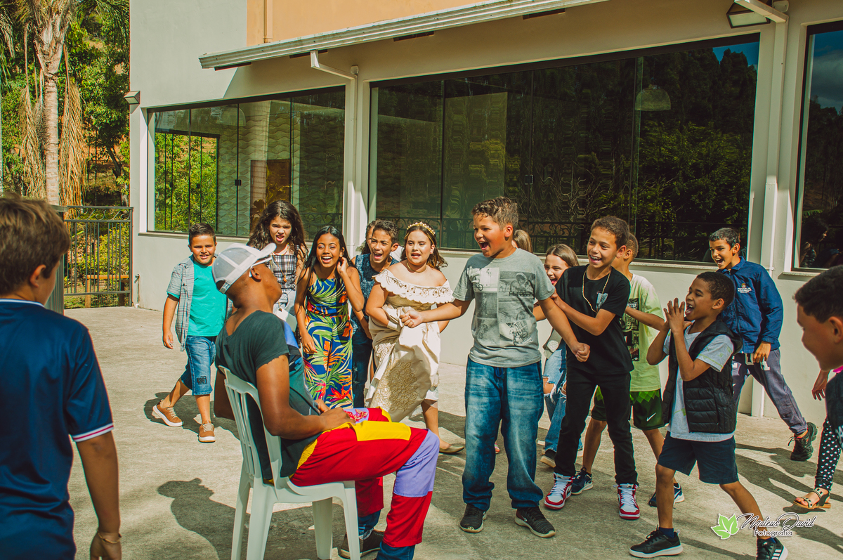 Diversão no Aniversário de 10 Anos