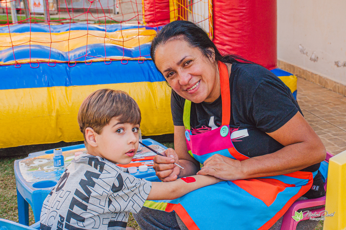 Diversão e brincadeira na Festa