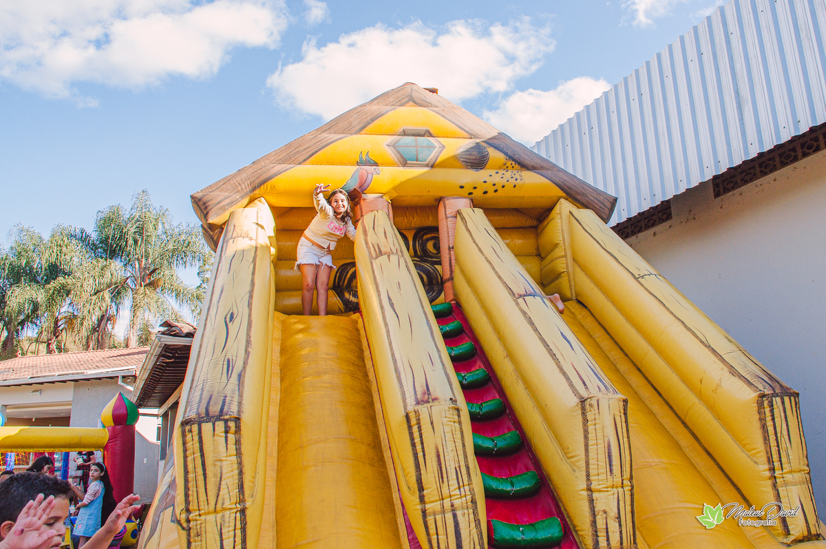 Diversão e brincadeira na Festa