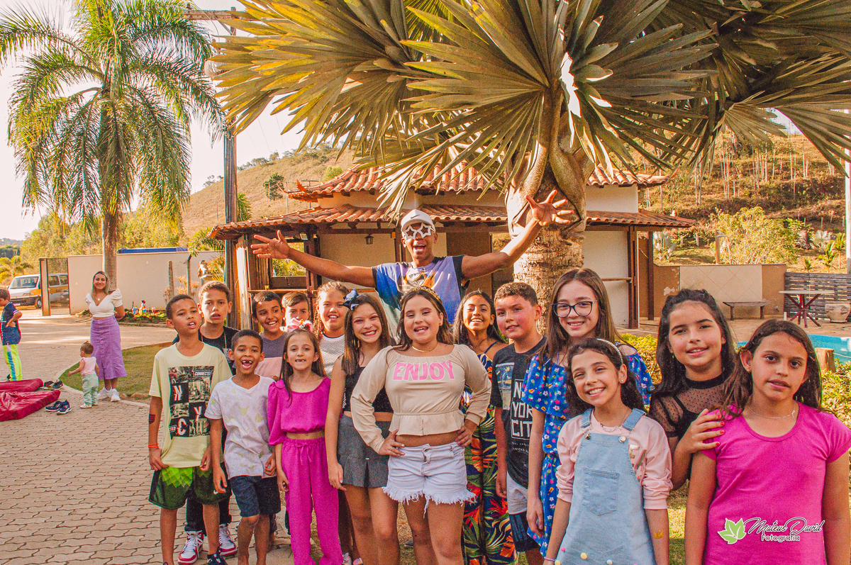 Diversão e brincadeira na Festa