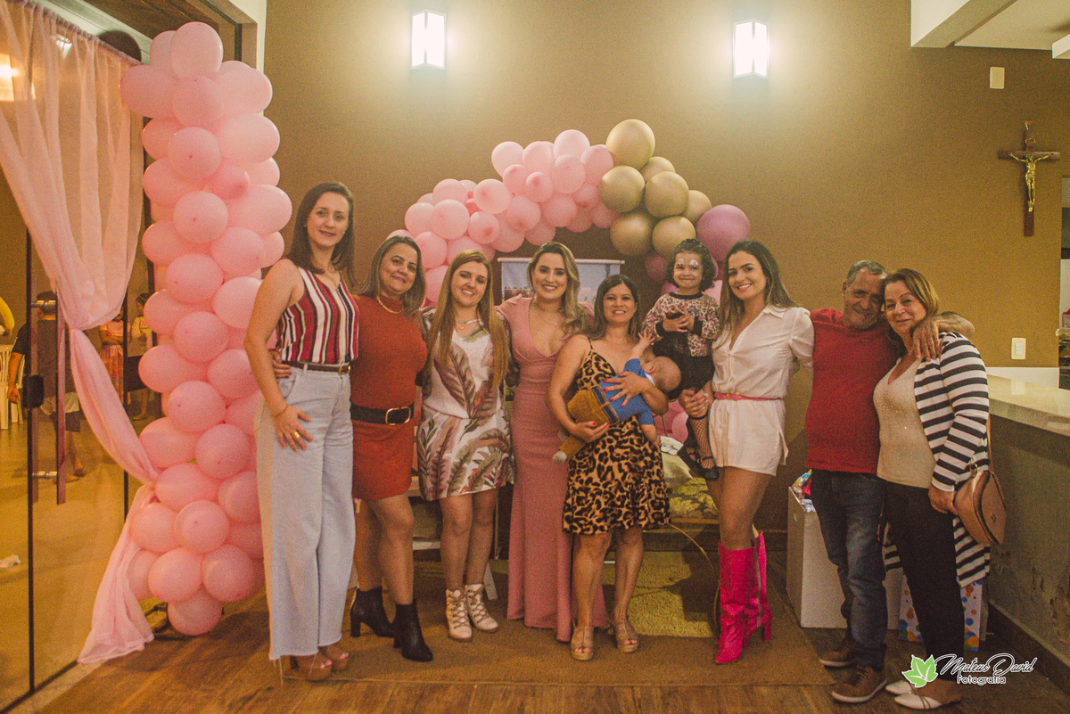 Pose para a Fotografia de Aniversário