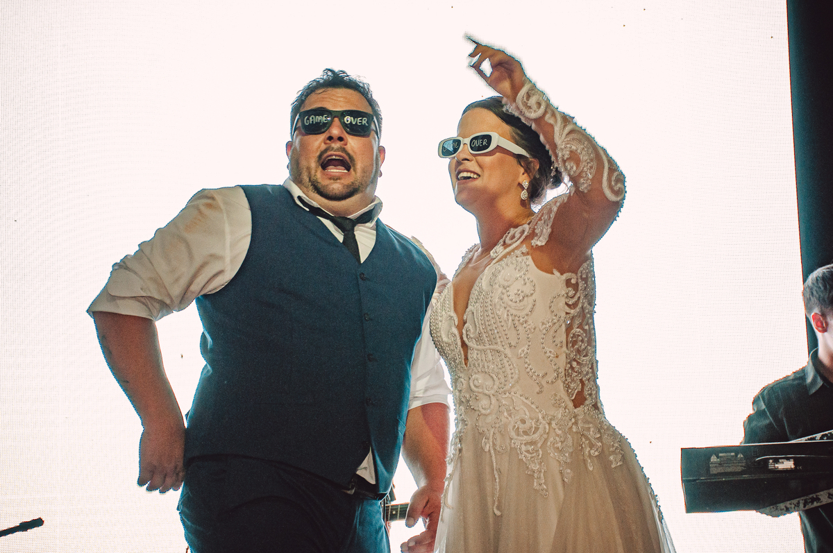 Os noivos cantores Bruno e Raquel - Cipotânea