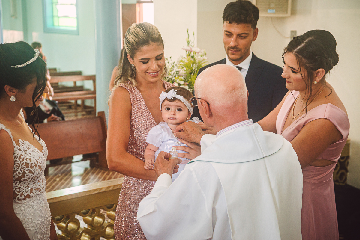 casamento com batismo juliana e fabiano