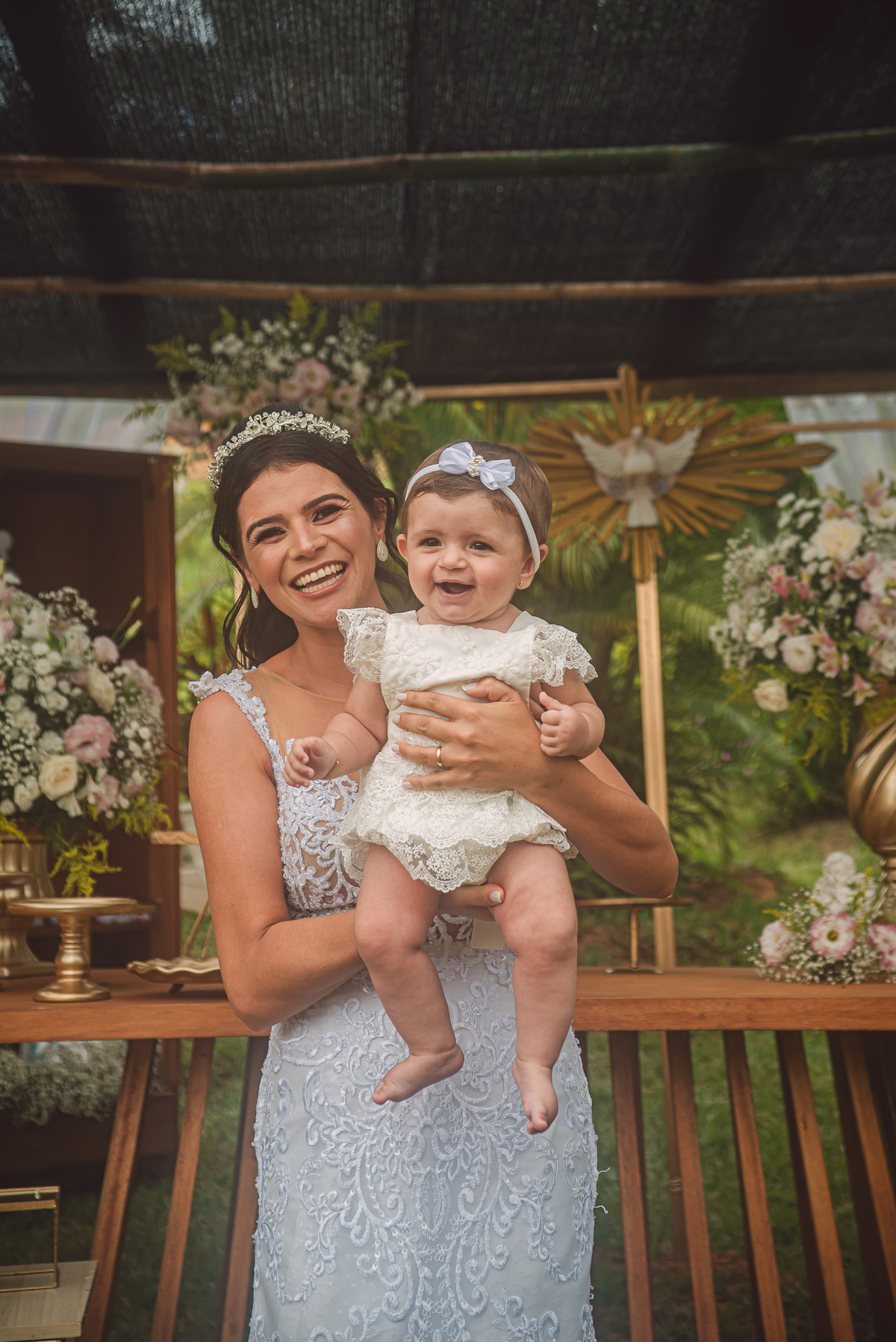 casamento com batismo juliana e fabiano