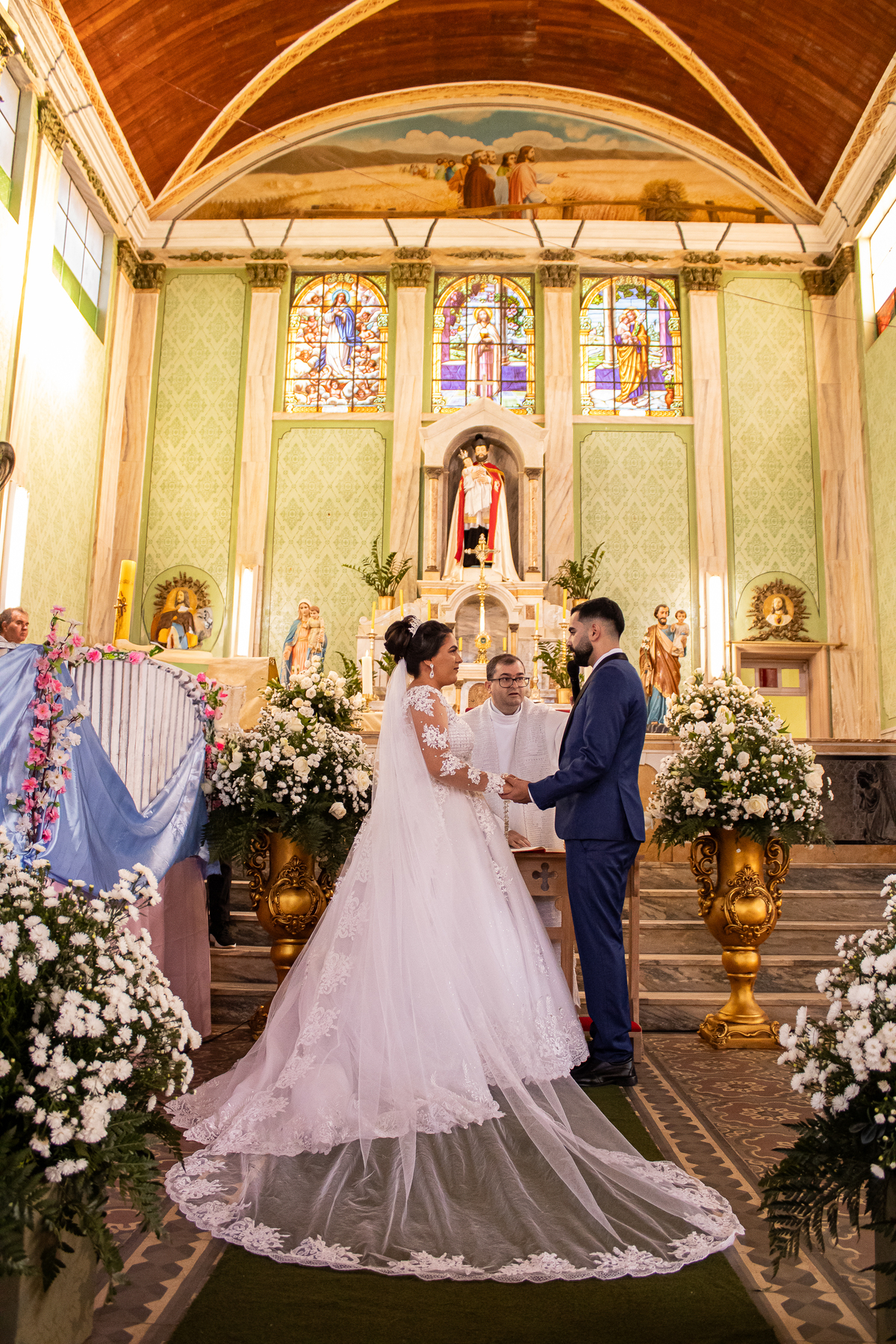 Momento do Sim - Casamento Willian e Aline - Cipotânea - MG