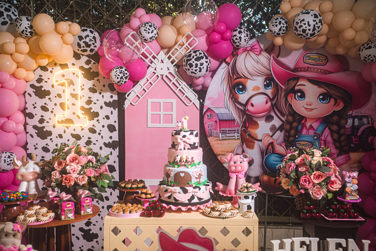 Ornamentação Aniversário 1 Ano- Cipotânea - MG