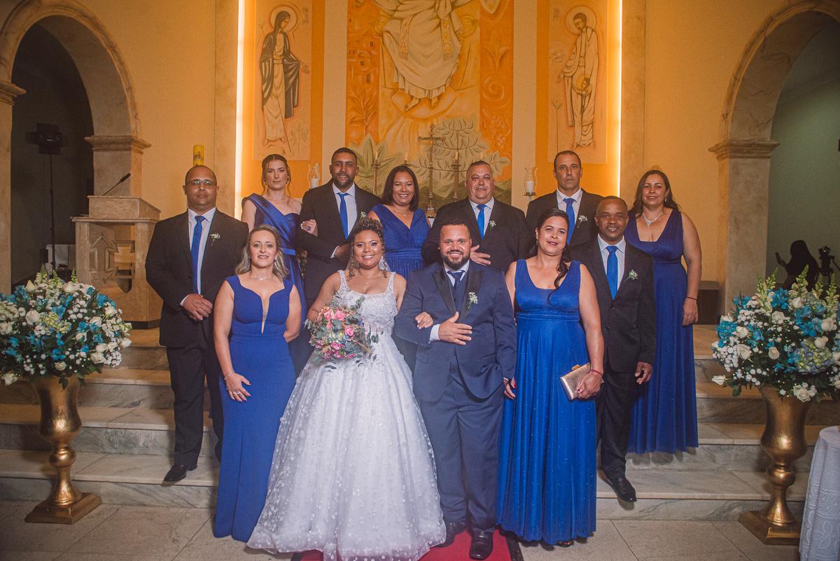 Padrinhos no Presbitério 