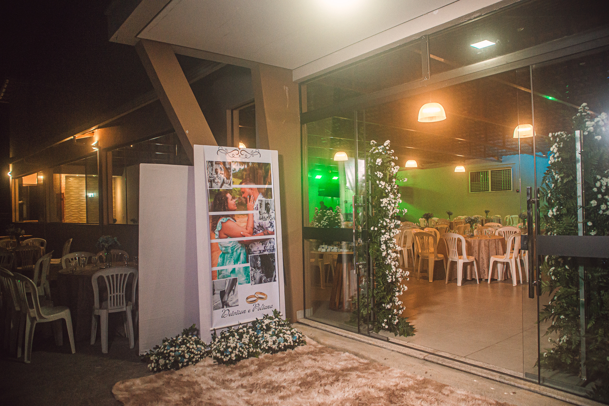 Entrada do Salão de festas 