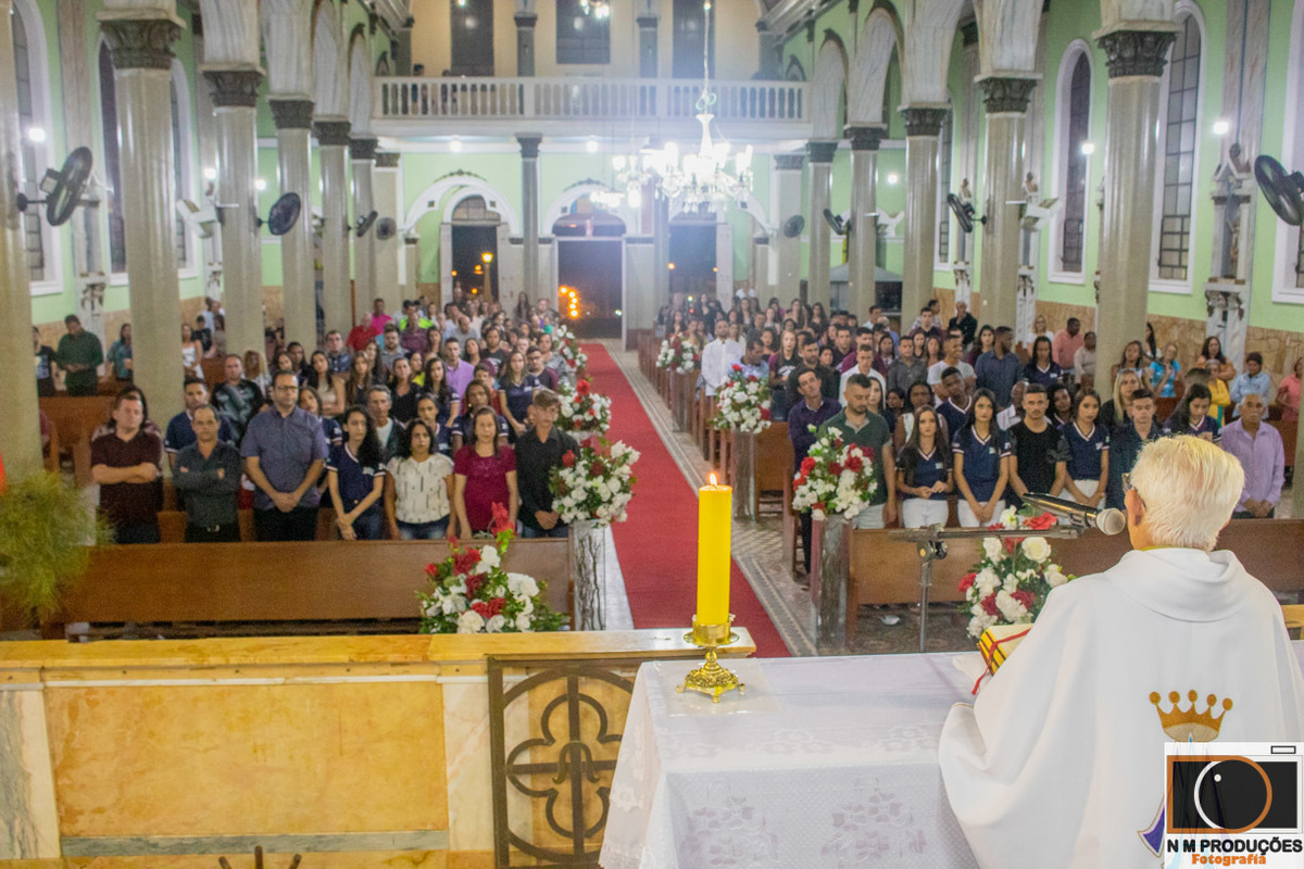 Formatura terceiro ano dos alunos da Escola Estadual José Dias Pedrosa em Cipotânea - MG
