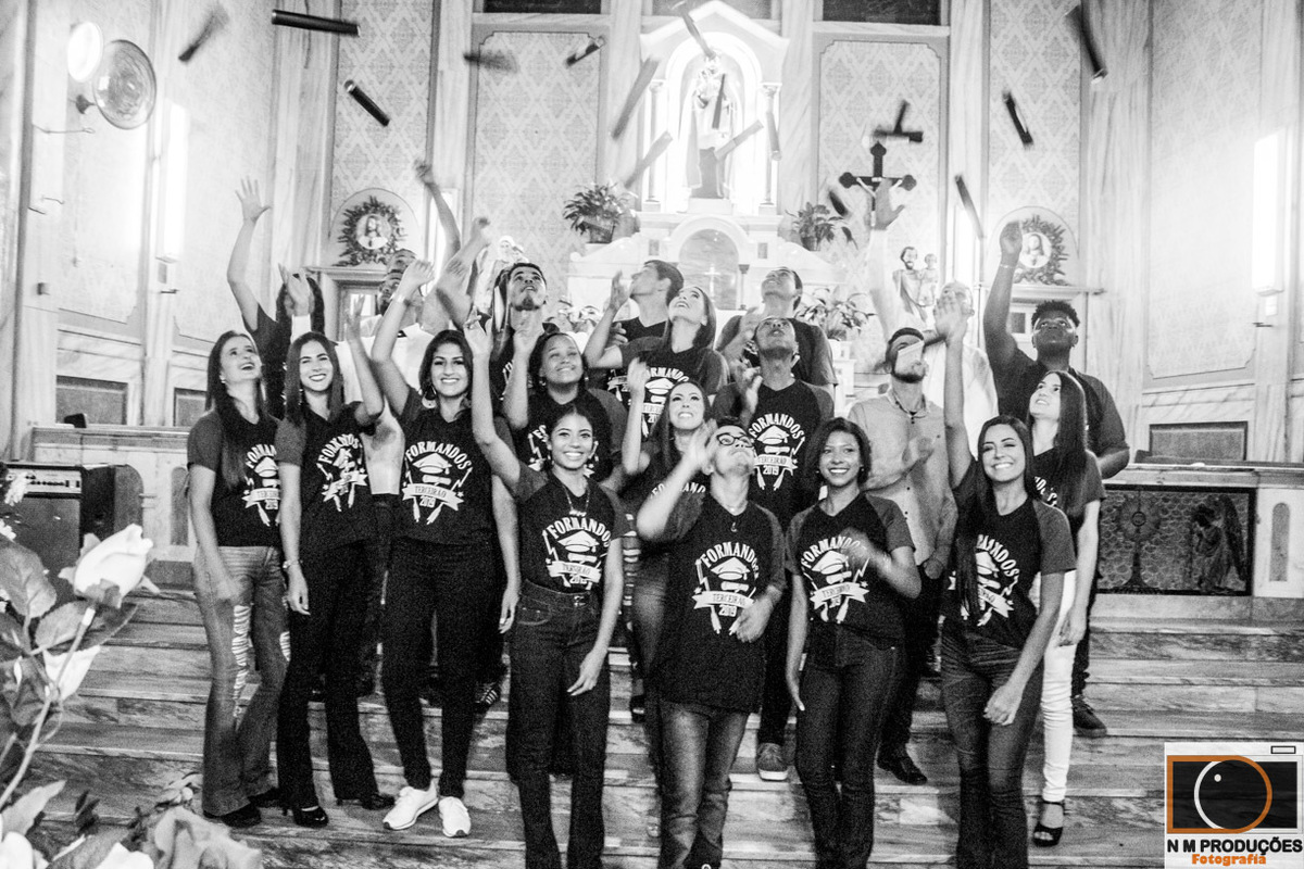 Formatura terceiro ano dos alunos da Escola Estadual José Dias Pedrosa em Cipotânea - MG