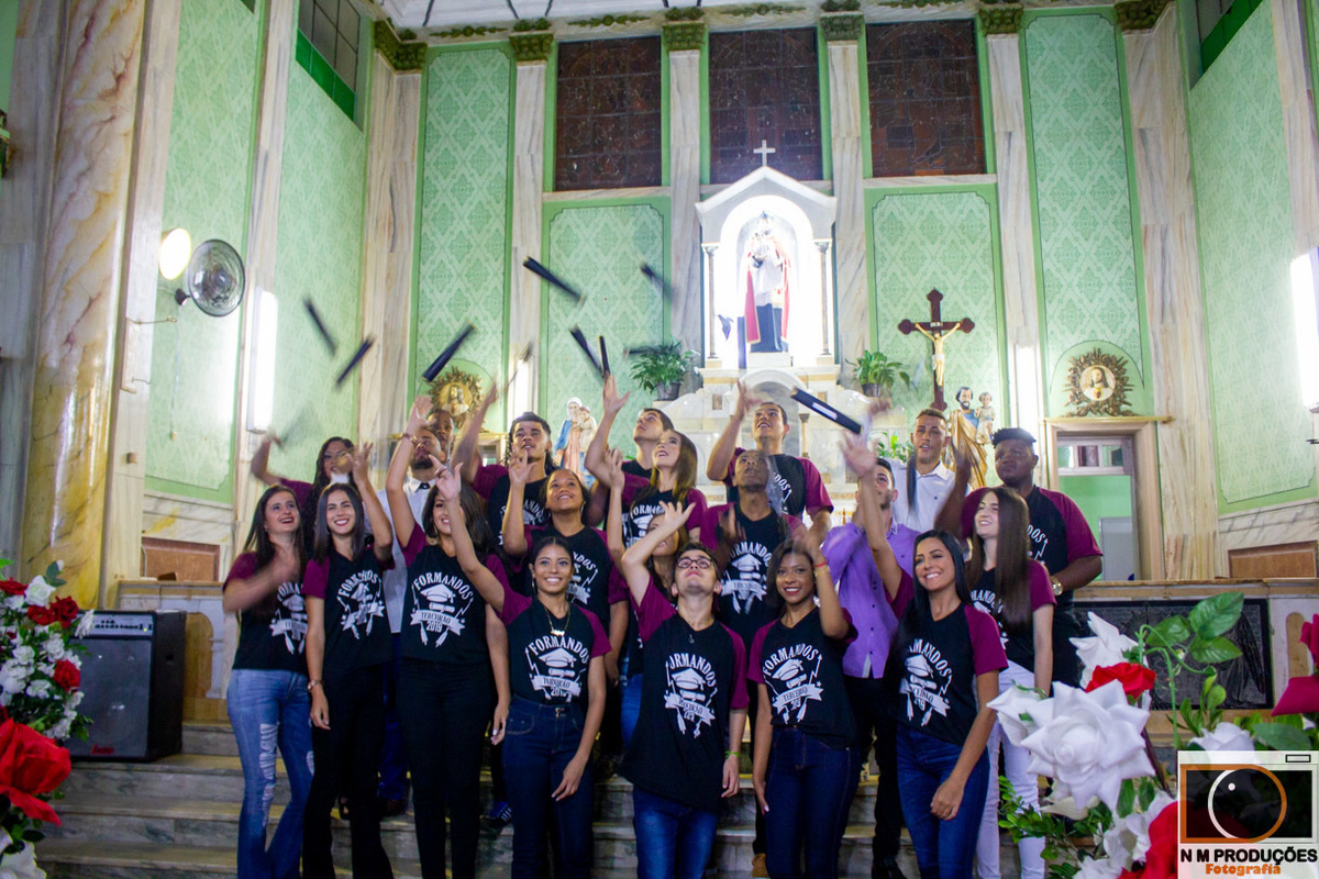 Formatura terceiro ano dos alunos da Escola Estadual José Dias Pedrosa em Cipotânea - MG