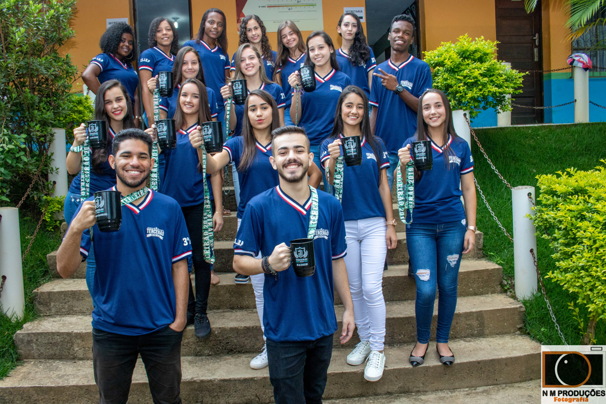 Formatura terceiro ano dos alunos da Escola Estadual José Dias Pedrosa em Cipotânea - MG