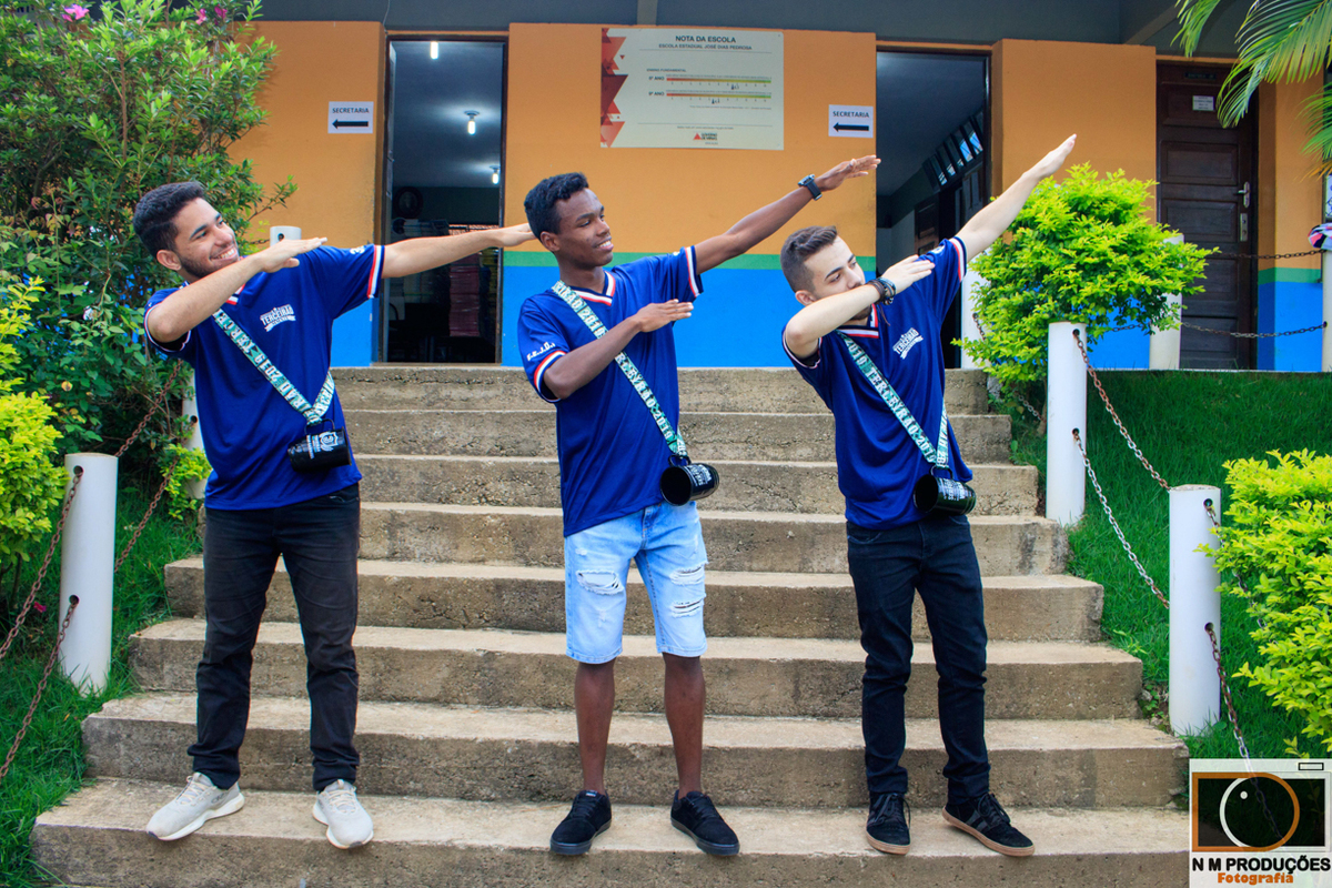 Formatura terceiro ano dos alunos da Escola Estadual José Dias Pedrosa em Cipotânea - MG