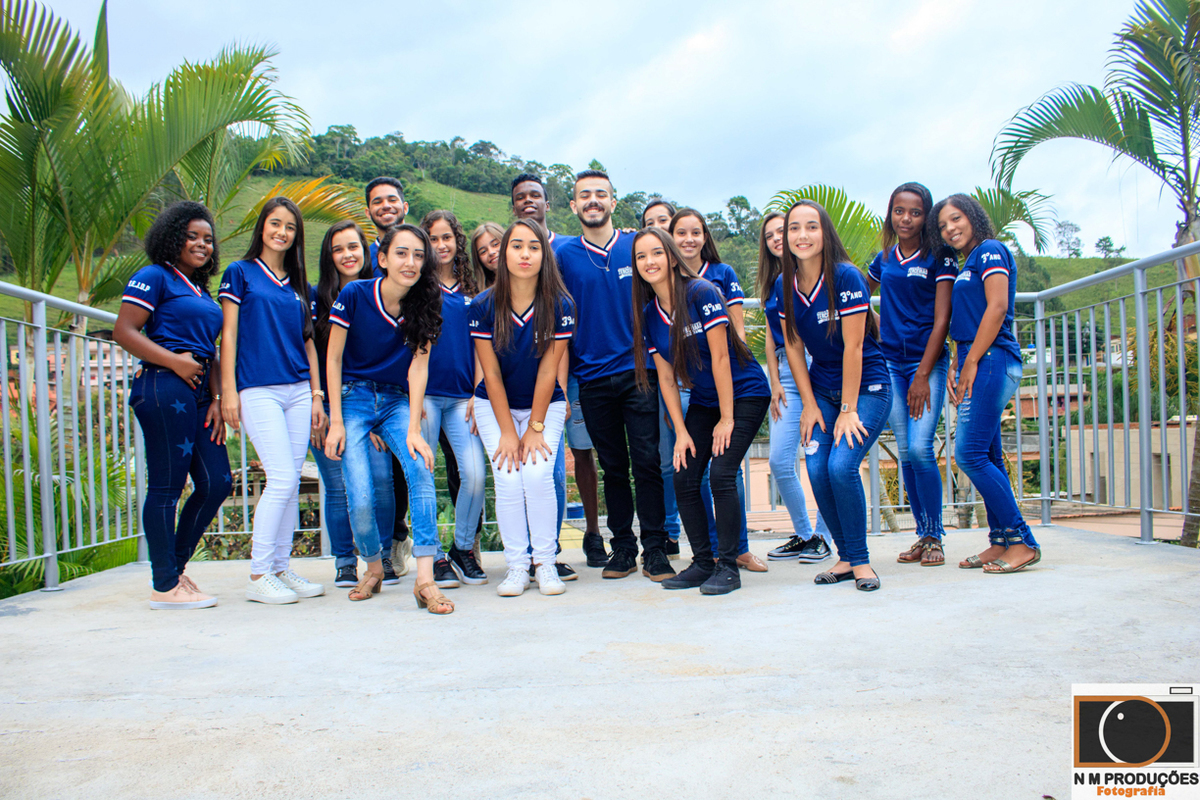 Formatura terceiro ano dos alunos da Escola Estadual José Dias Pedrosa em Cipotânea - MG
