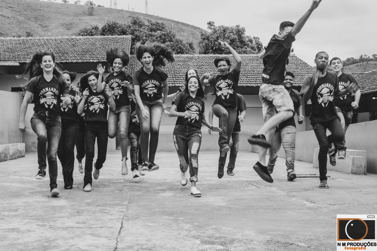 Formatura terceiro ano dos alunos da Escola Estadual José Dias Pedrosa em Cipotânea - MG