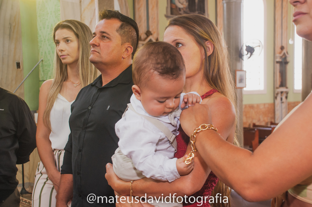 Batismo de João Gabriel momentos