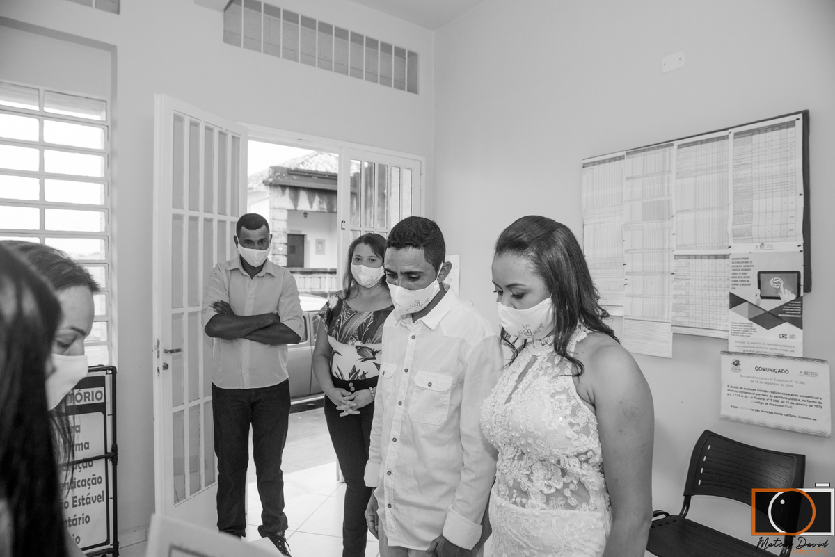 Casamento civil de Fabiola e Rodrigo inicio do casamento civil