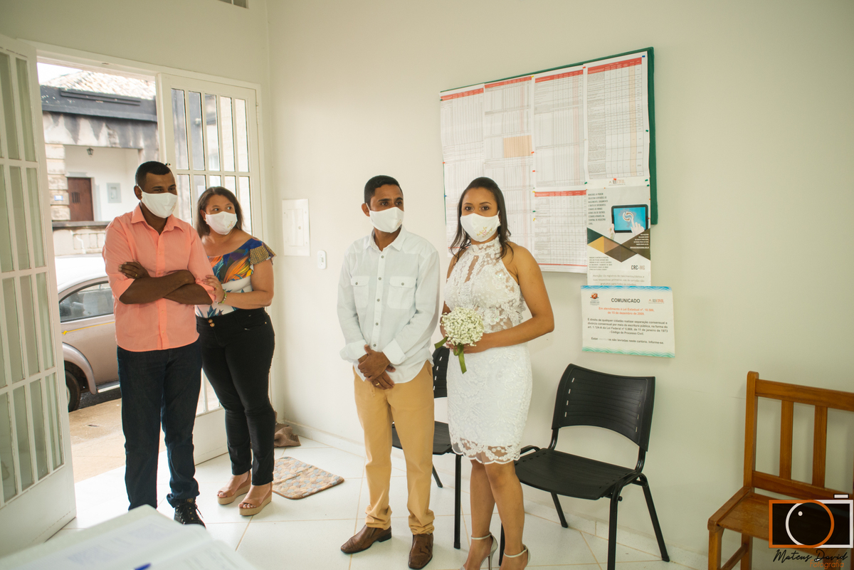 Casamento civil de Fabiola e Rodrigo á espera do civil