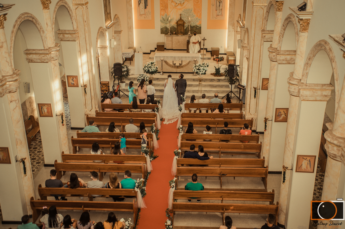Casamento Magaiver e Felícia igreja matriz de são josé alto