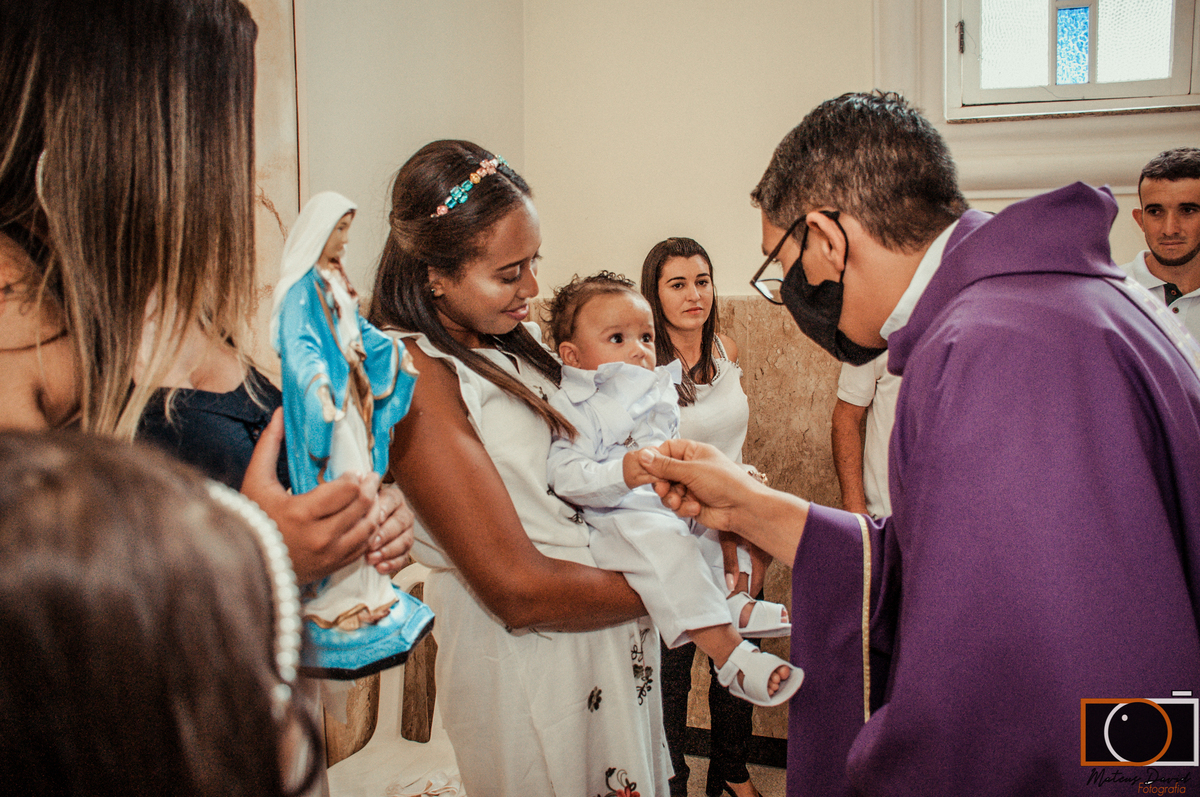 Batismo de Gabriel em Alto Rio Doce