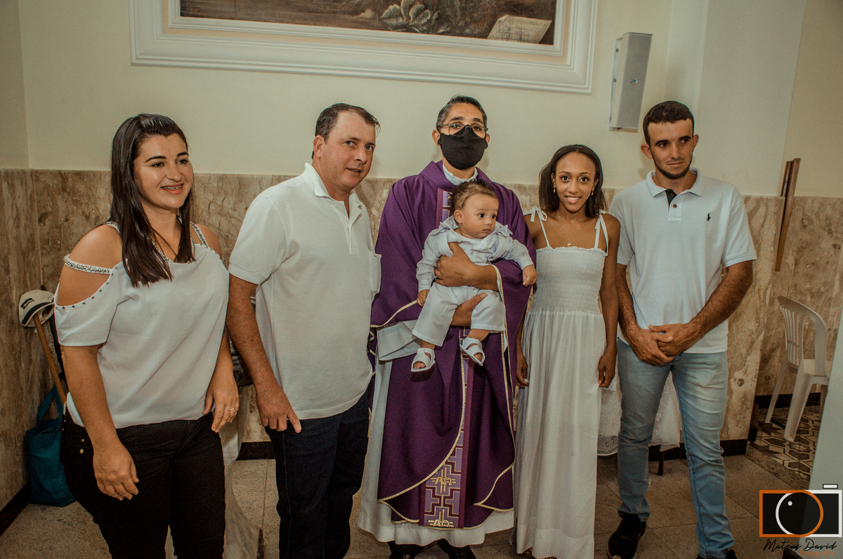 Batismo de Gabriel em Alto Rio Doce