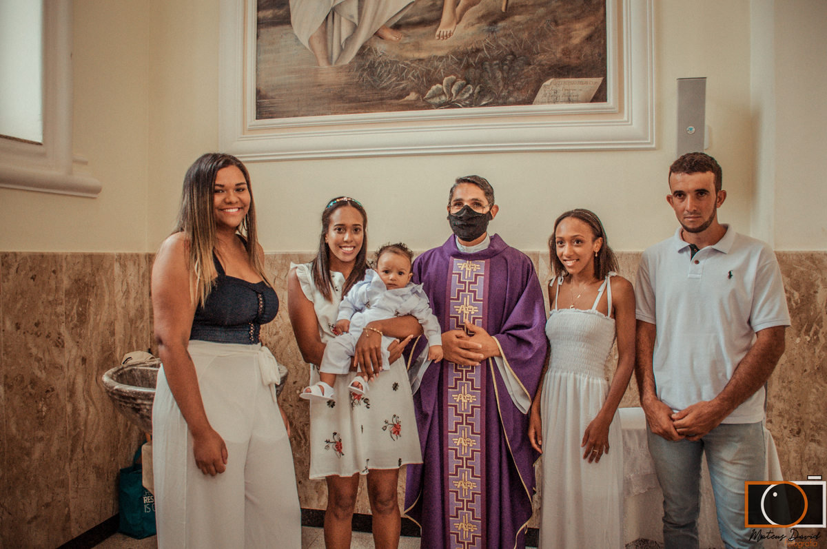 Batismo de Gabriel em Alto Rio Doce
