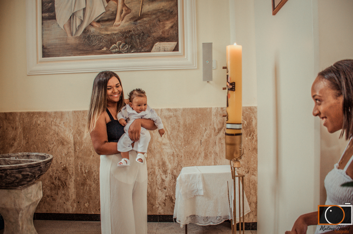 Batismo de Gabriel em Alto Rio Doce