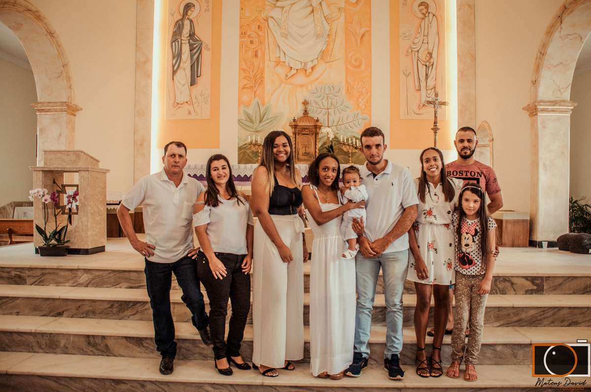 Batismo de Gabriel em Alto Rio Doce