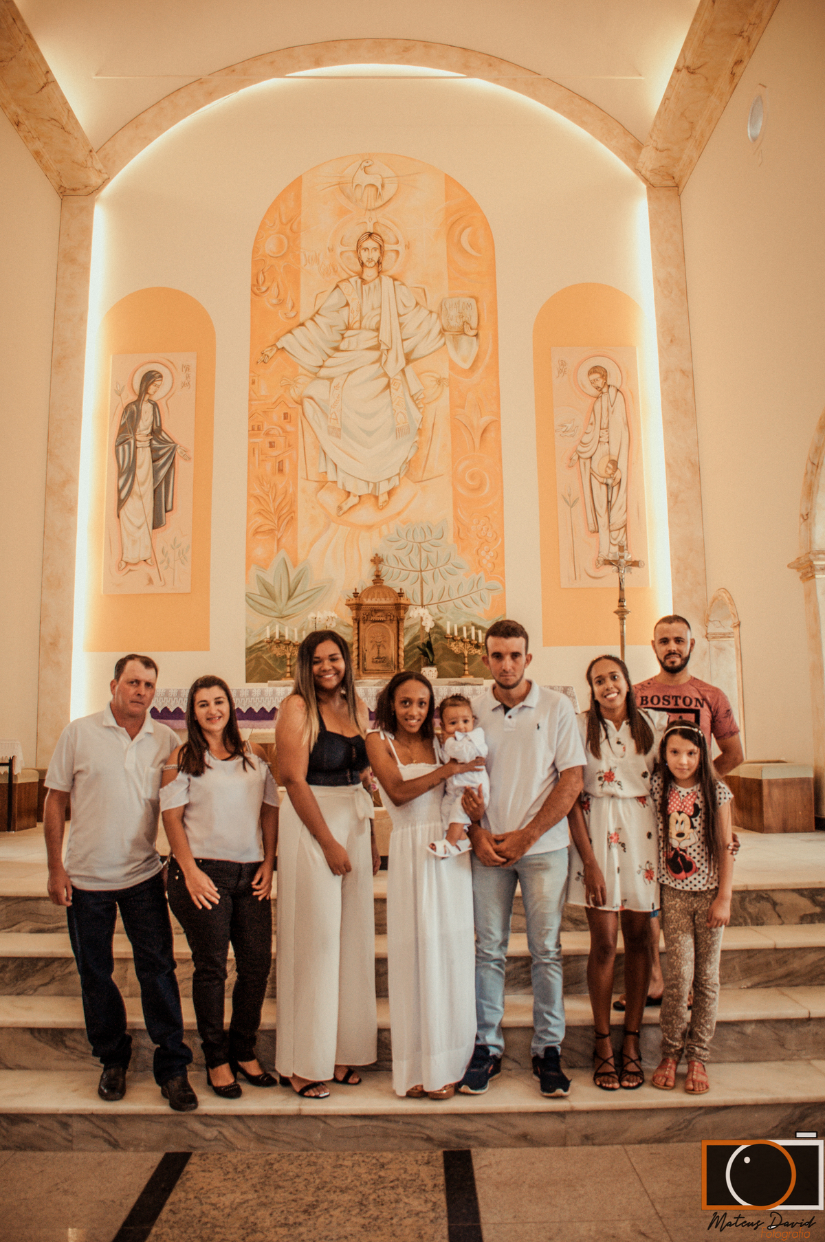 Batismo de Gabriel em Alto Rio Doce