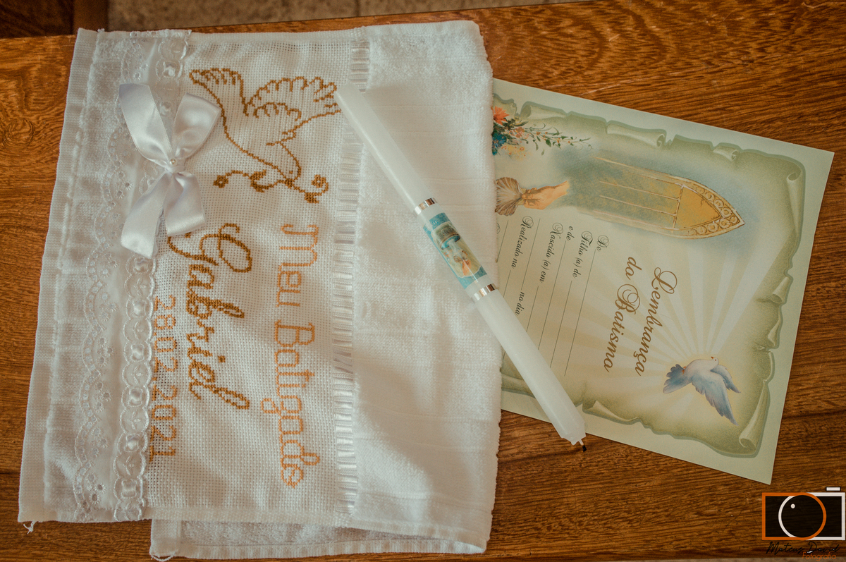 Batismo de Gabriel em Alto Rio Doce