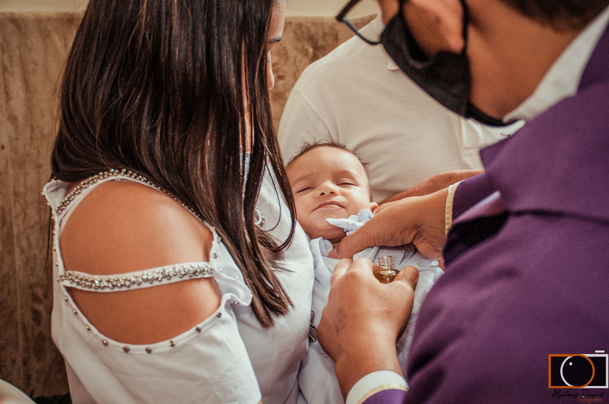 Batismo de Gabriel em Alto Rio Doce