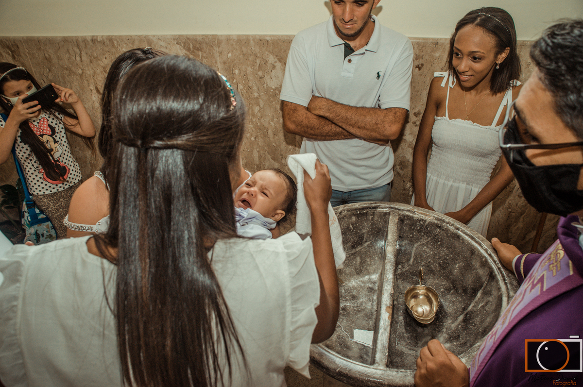 Batismo de Gabriel em Alto Rio Doce