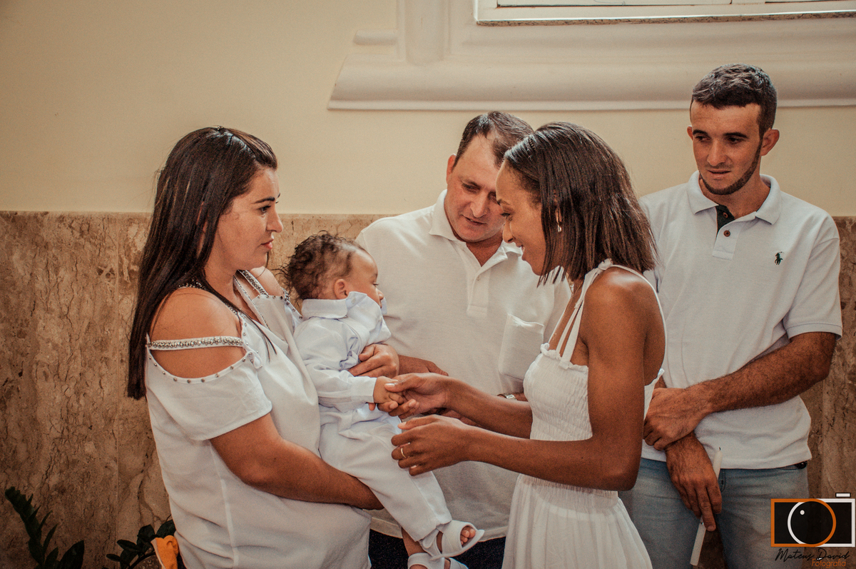 Batismo de Gabriel em Alto Rio Doce