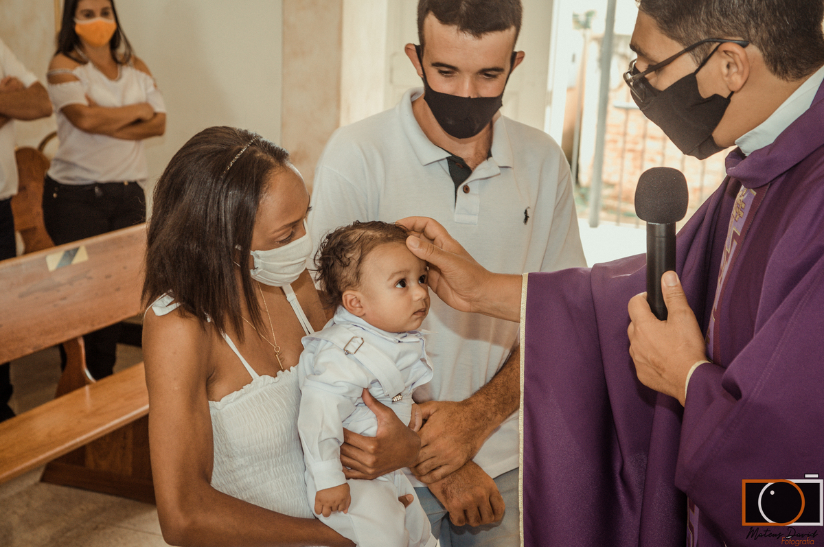 Batismo de Gabriel em Alto Rio Doce